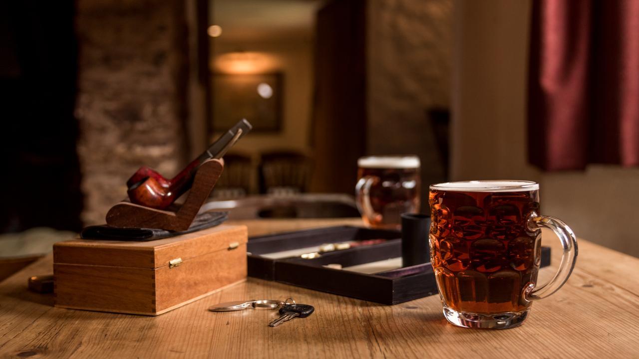 The Royal Oak Inn Luxborough Bagian luar foto